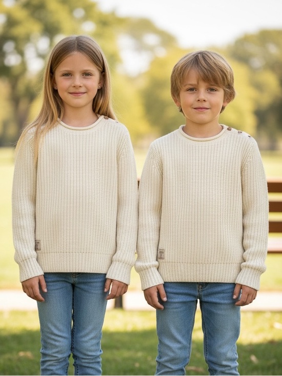 Polo Ralph Lauren Other - Polo Ralph Lauren Toddler’s Rollneck 100% Cotton Ivory Sweater for 5T Unisex